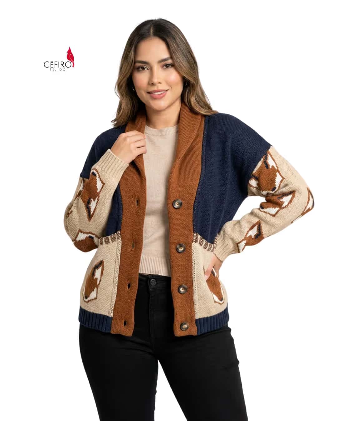 Cardigan Zorrito Mujer
