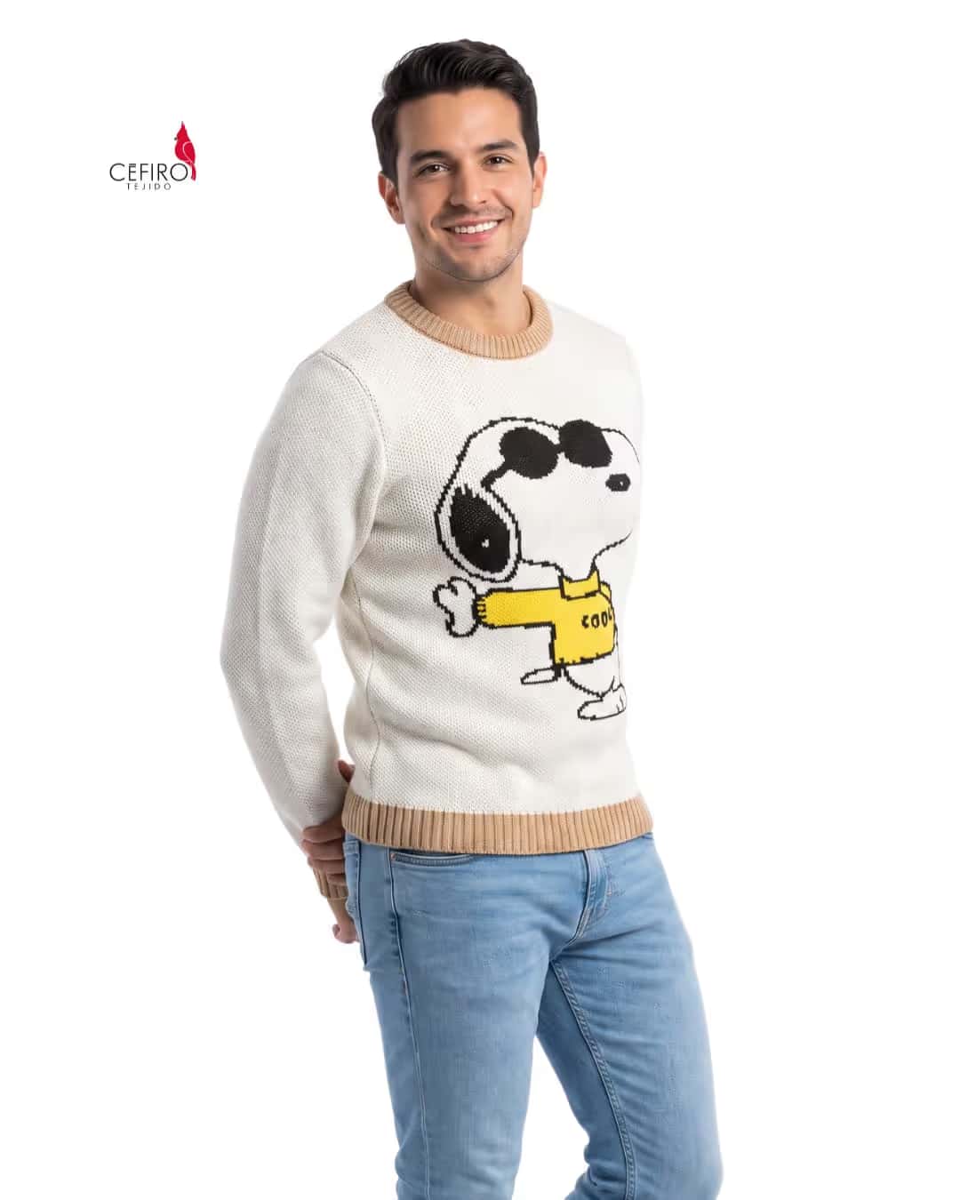 sueter-snoopy-cool Hombre