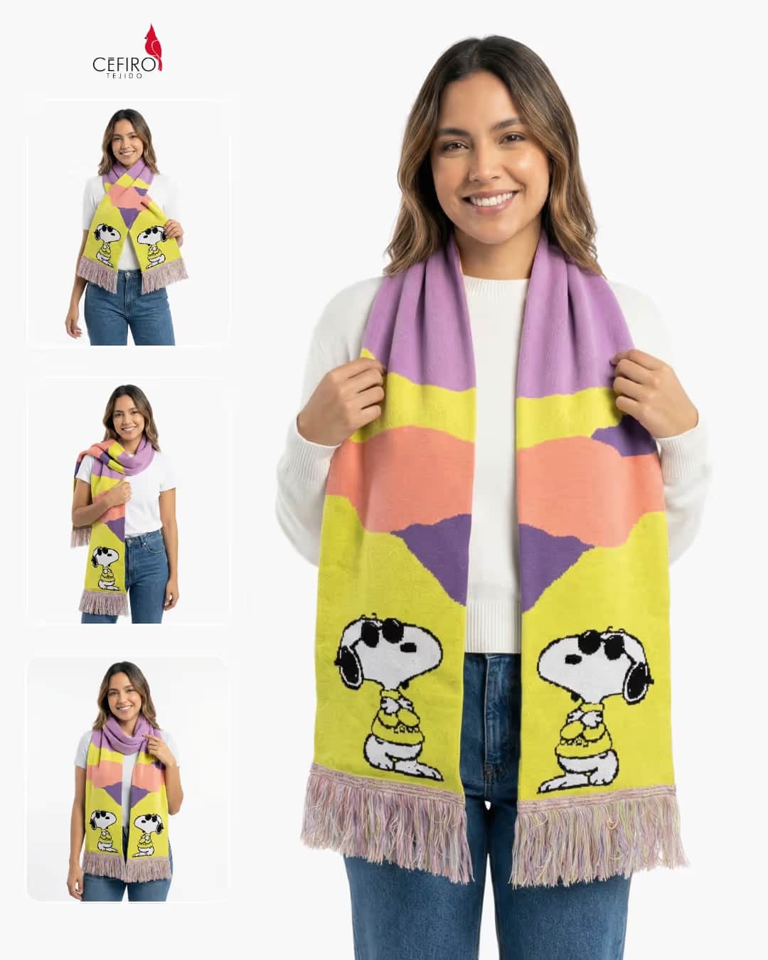 Bufanda Snoopy Flow